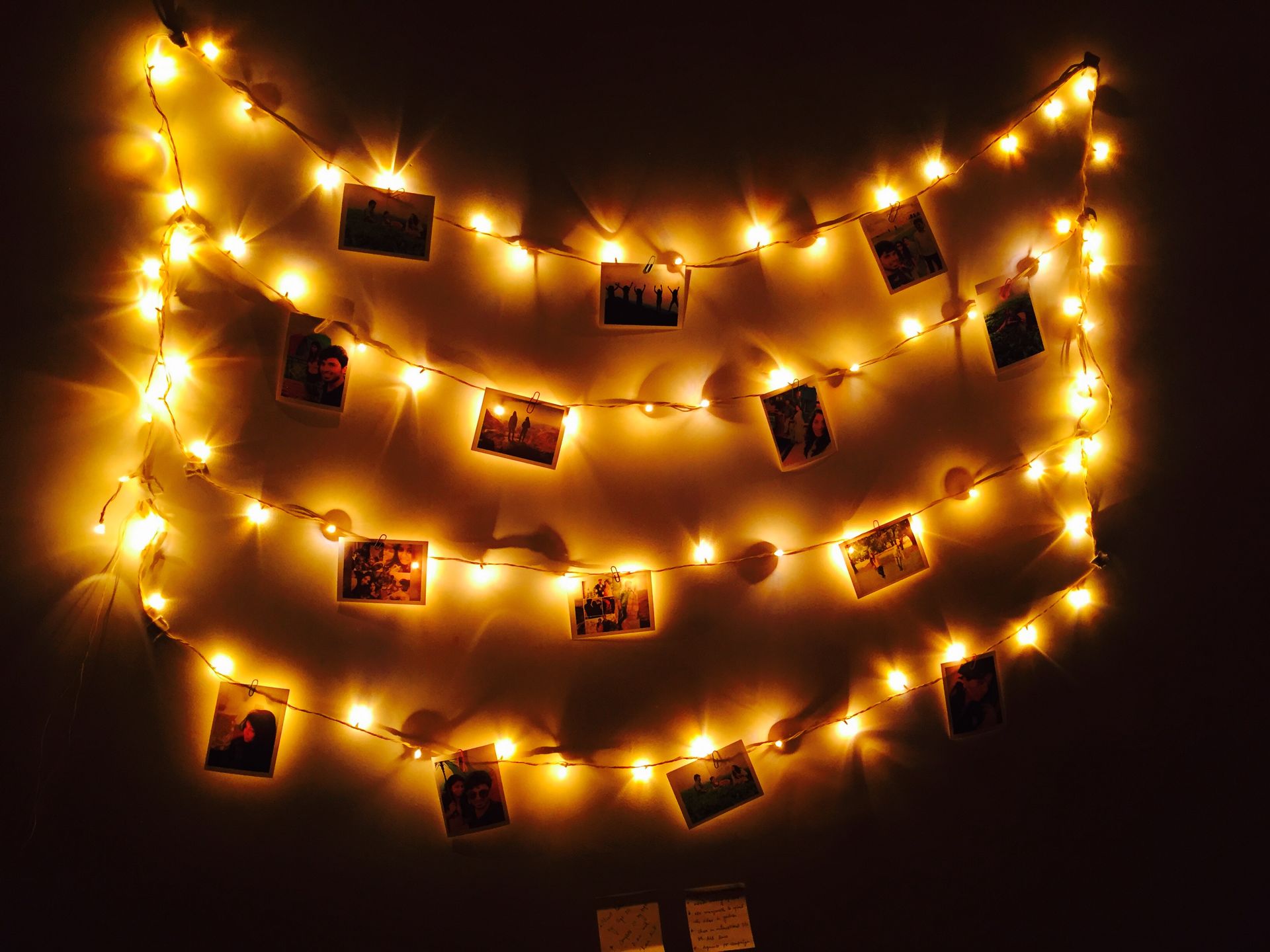 Wishes, Framed - Polaroid Memory Wall