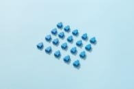 Studio Shot of Wooden Meeples