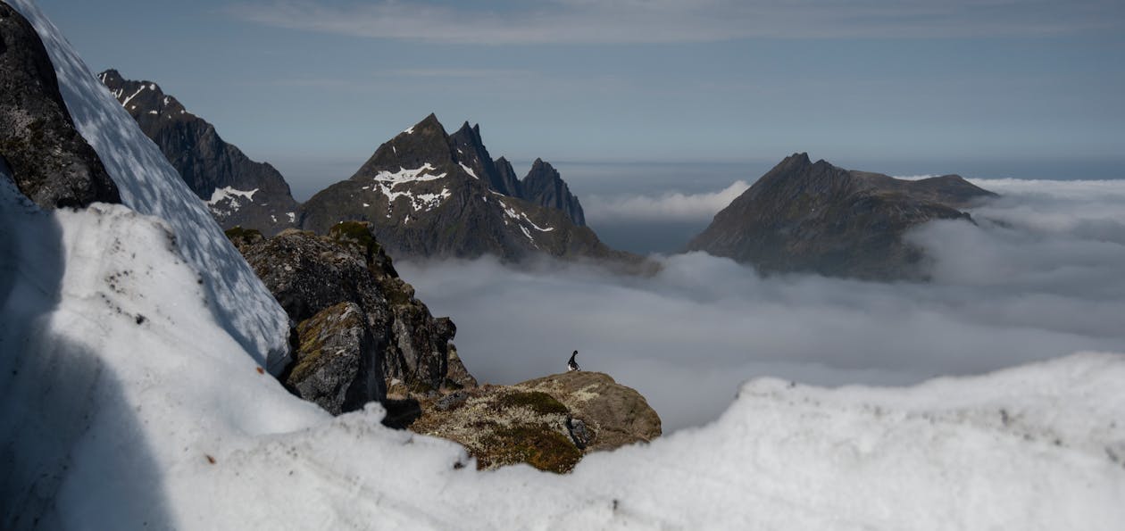 açık hava, bulutlar, dağ doruğu içeren Ücretsiz stok fotoğraf