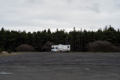 RV, 乾燥露營, 交通系統 的 免費圖庫相片