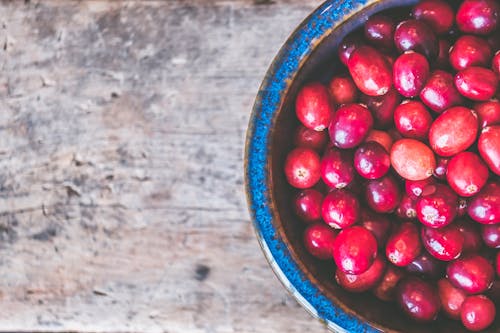 Free Bowl of Red Round Fruits Stock Photo