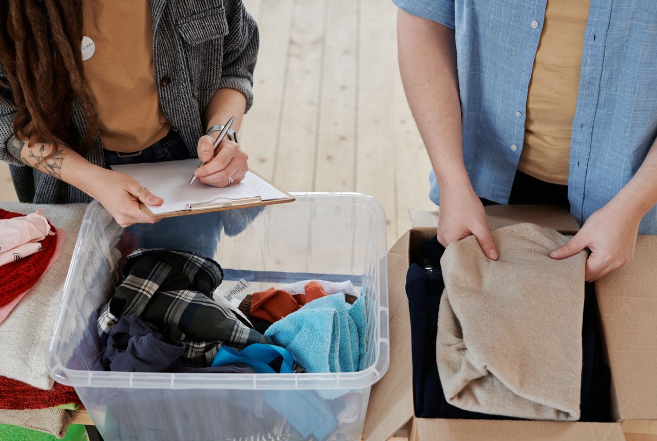 Packing services Welshpool — removals work in progress
