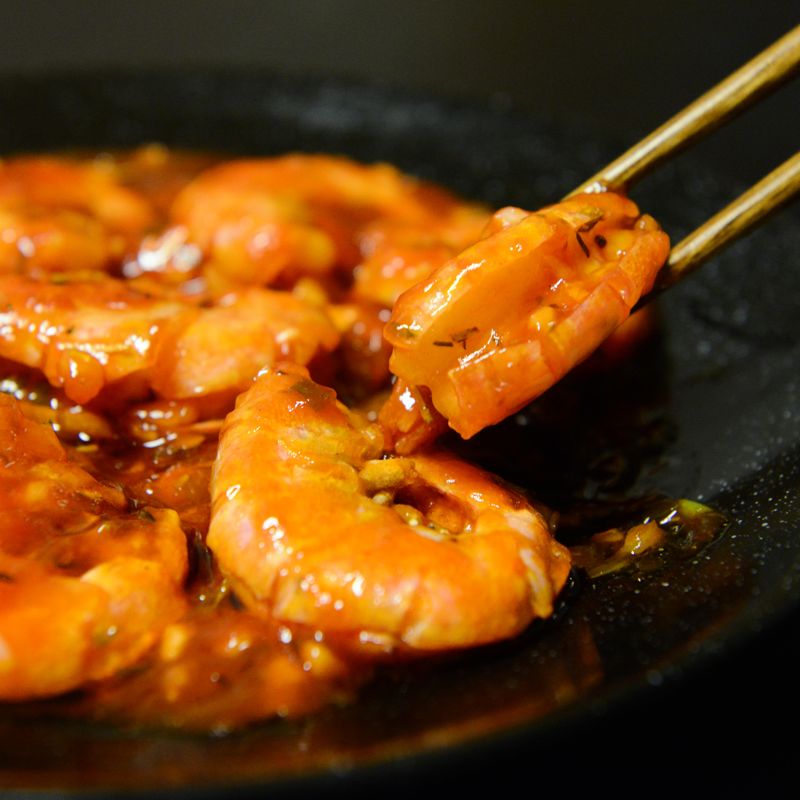 30-Minute Chile and Garlic Shrimp Sauce