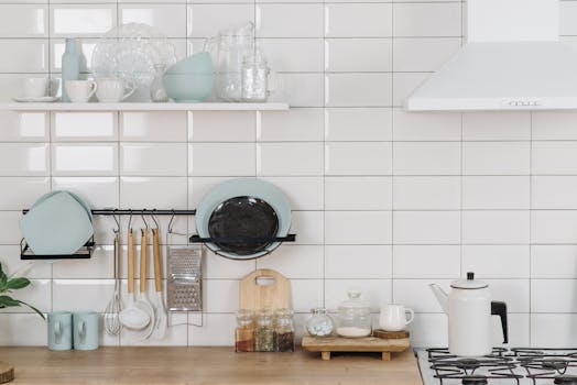 Clean modern spaces
