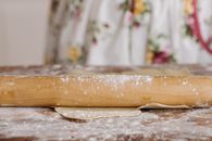Close-Up Shot of a Rolling Pin