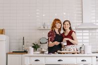 Two Women in the Kitchen