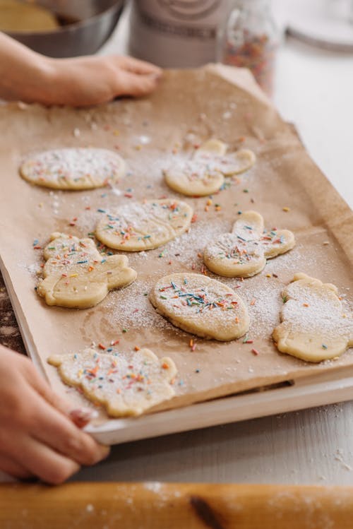 Fotobanka s bezplatnými fotkami na tému cookies, forma na pečenie, jedlo