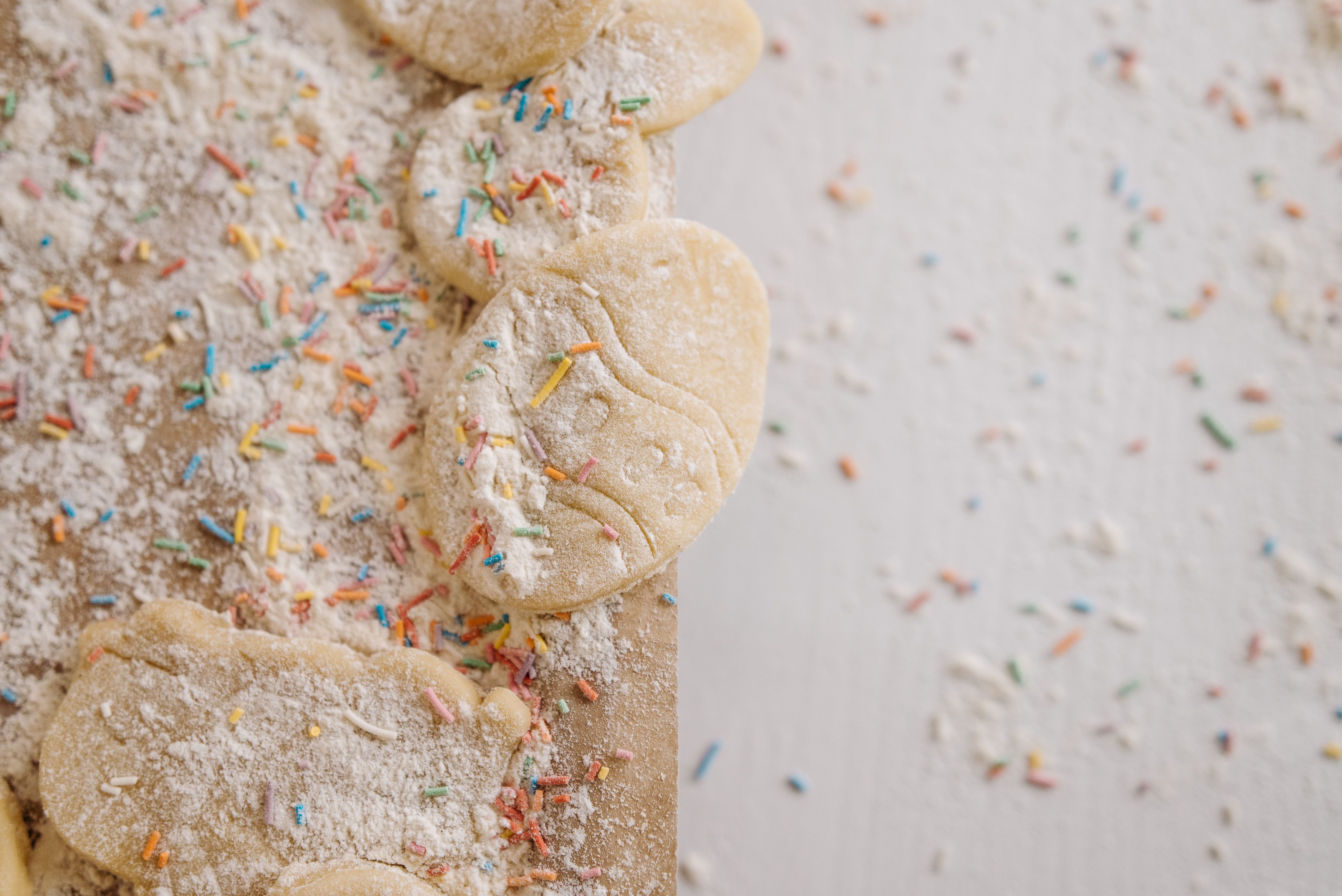 Golden crispy almond flour cookies in a rustic basket