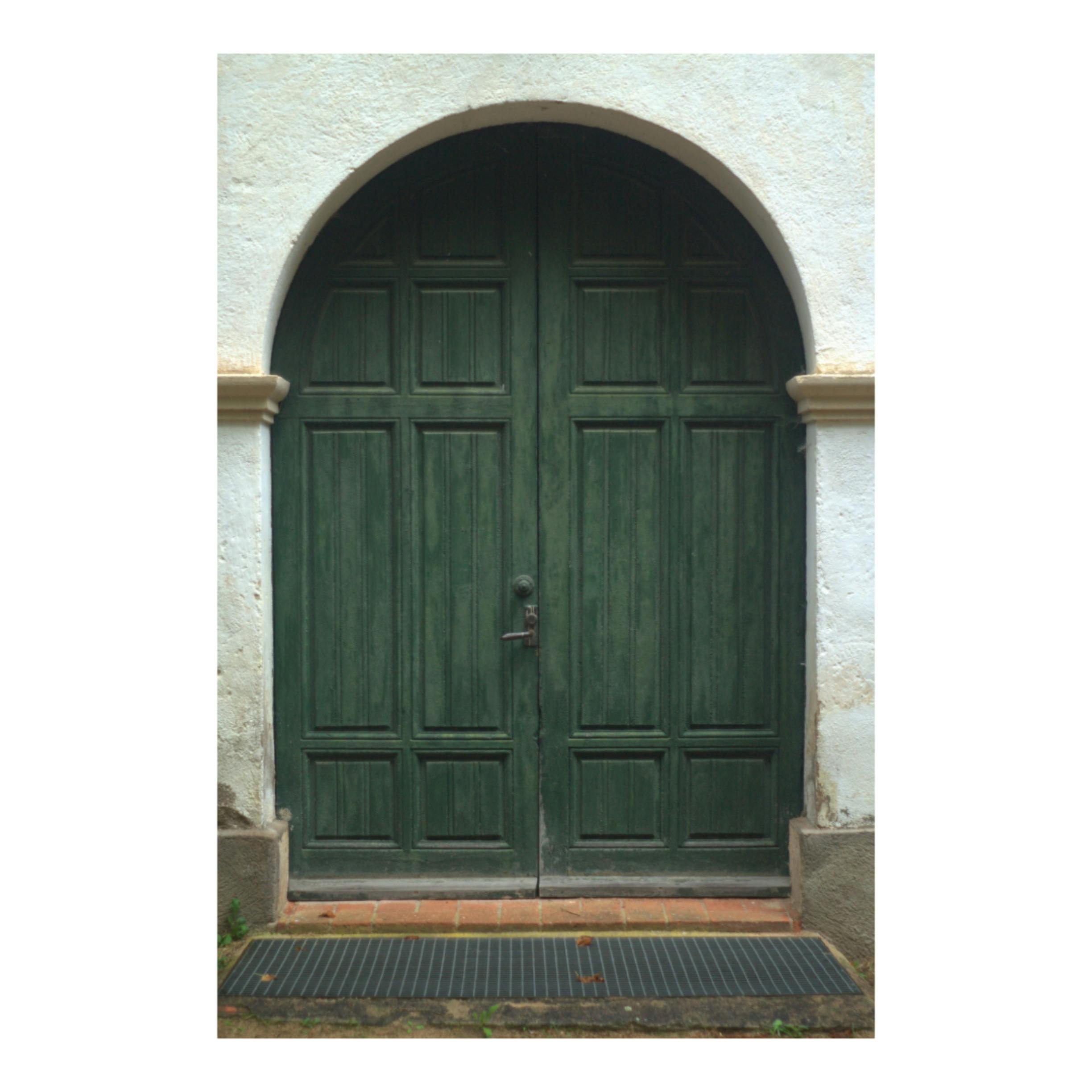 Free stock photo of architectural detail, dark green, door