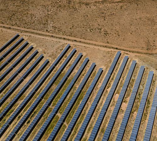 Ferme solaire au sol, Afrique du Sud