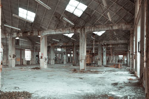 

The Interior of an Abandoned Building