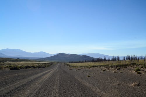Mountainous Landscape with a Dirt Road