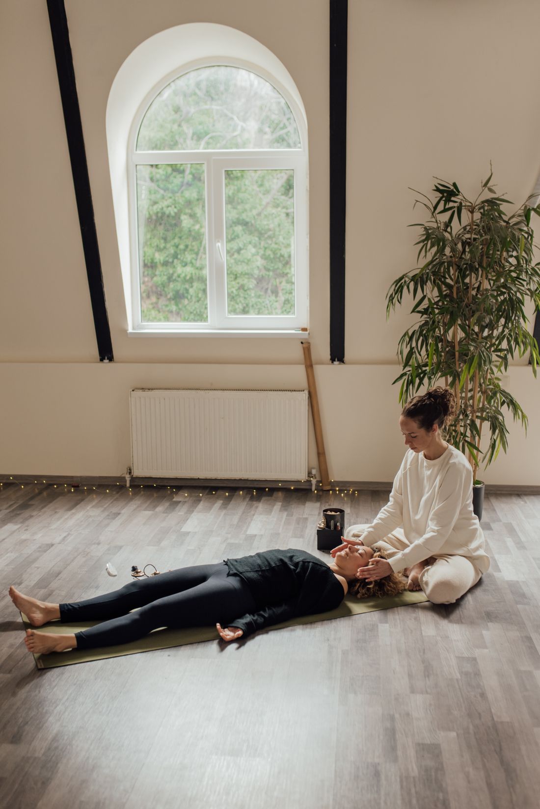 Restorative stretches for the end of the day