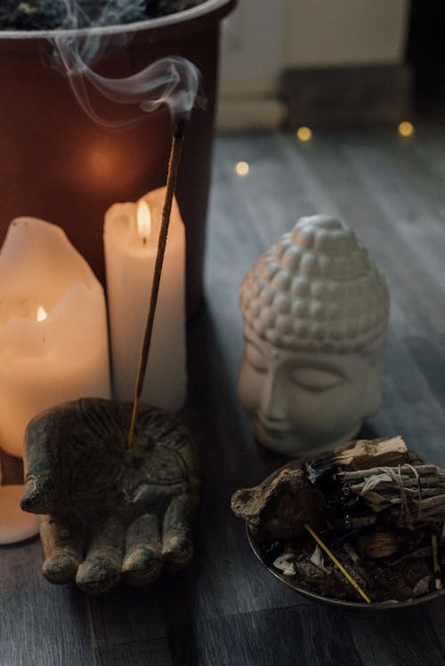 Ücretsiz aromaterapi, Buda, dikey atış içeren Ücretsiz stok fotoğraf Stok Fotoğraflar