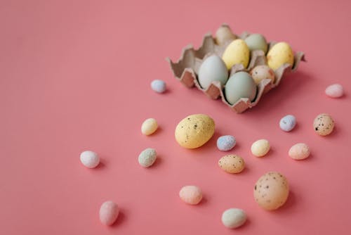 Foto profissional grátis de cheio de cor, fechar-se, ovos