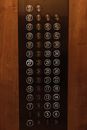 Lit Elevator Control Indicators