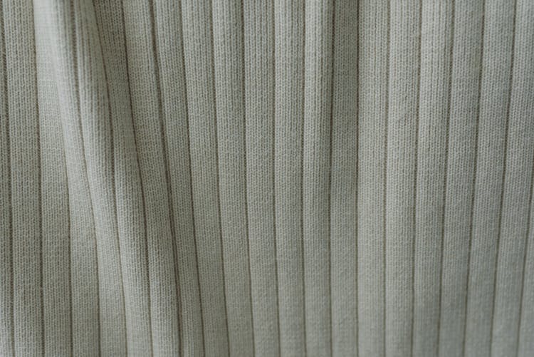 Soft Gray Fabric Placed On Table