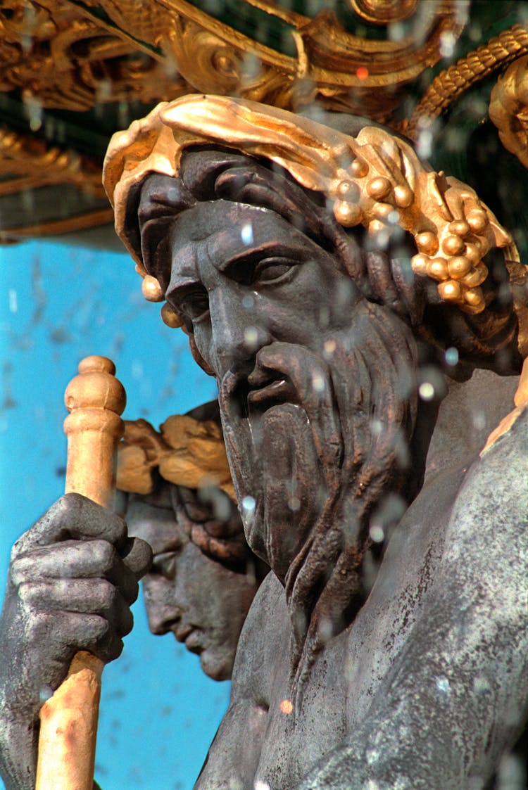 Statues On Fontaine Des Mers In Psris France