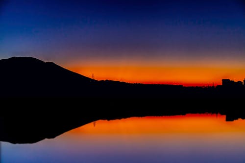 Free stock photo of beautiful sunset Stock Photo