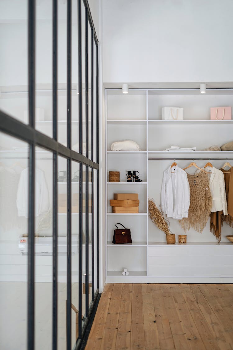 A Wardrobe In An Apartment