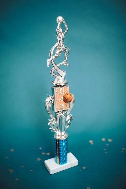 Free A Basketball Trophy Stock Photo
