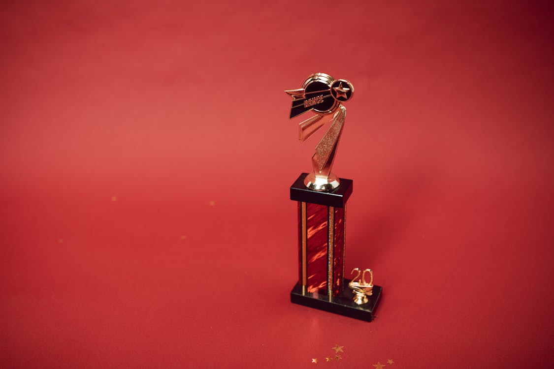 A Trophy For the Winner of a Dance Contest