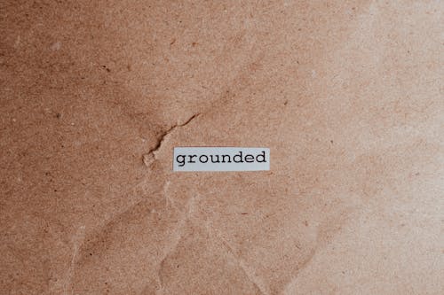 Free Brown Paper With Text Stock Photo
