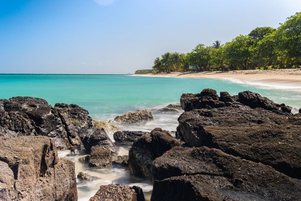 Tropical Beach Volcanic Rocks jigsaw puzzle