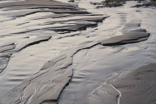 Close up of Mud and Puddles