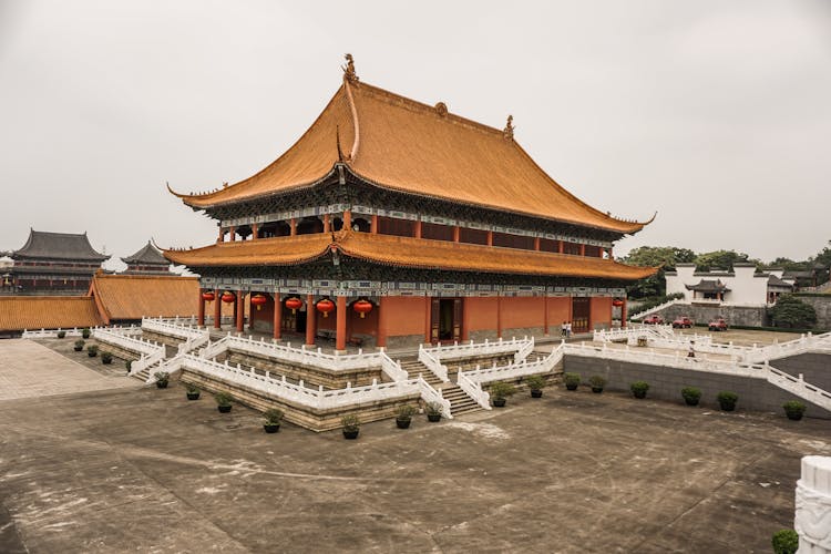 Building In Forbidden City In Beijing