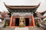 Buddhist Temple in Guangzhou in China