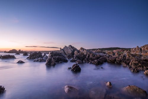 Rocks on Sea Shore