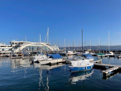 бесплатная Бесплатное стоковое фото с гавань, голубое небо, досуг Стоковое фото