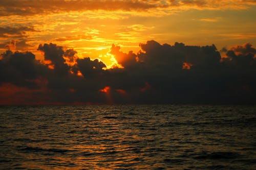 Foto d'estoc gratuïta de fotografia de natura, horitzó, oceà