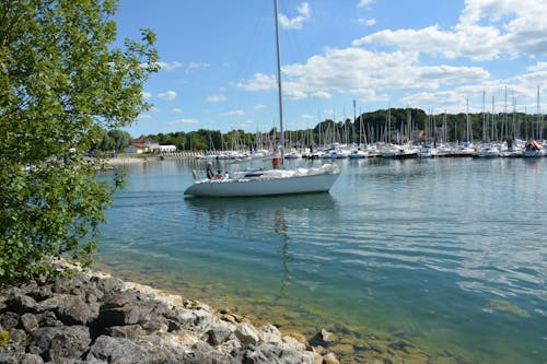 Gratis lagerfoto af båd, Frankrig, lac