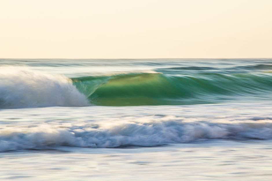 Water is shape and value rather than movement