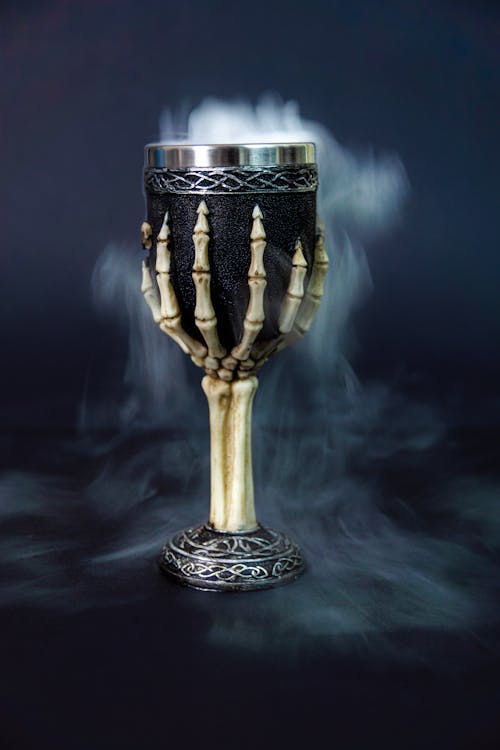 Close-up Photo of Skeleton Cup 