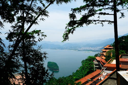 Free stock photo of blue lake, china, fuqing