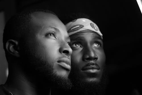 Portrait of Two Bearded Men