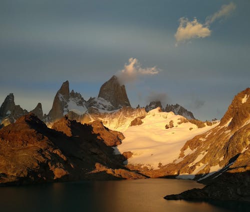 Fotobanka s bezplatnými fotkami na tému horské jazero, hory, krajina