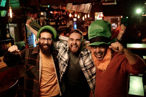 Men Celebrating Saint Patrick's Day