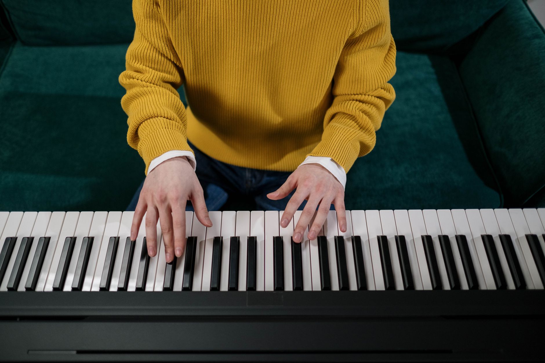 Pianist hands brain activity — Curiosidades