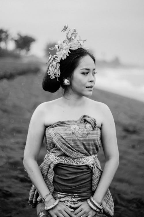 Woman with Wreath