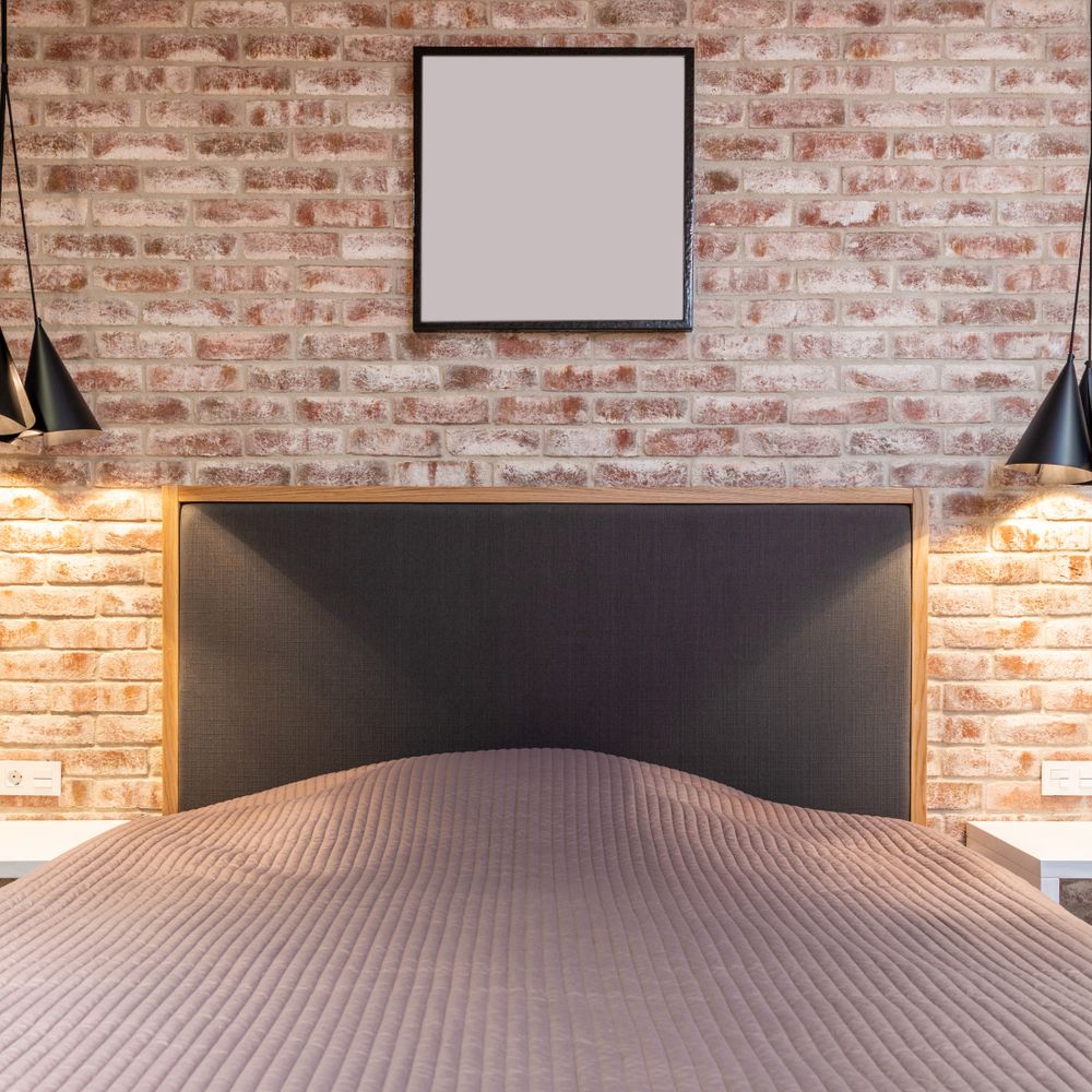 Wallpapering in Blackfriars — walls rolled to an even, flat finish
