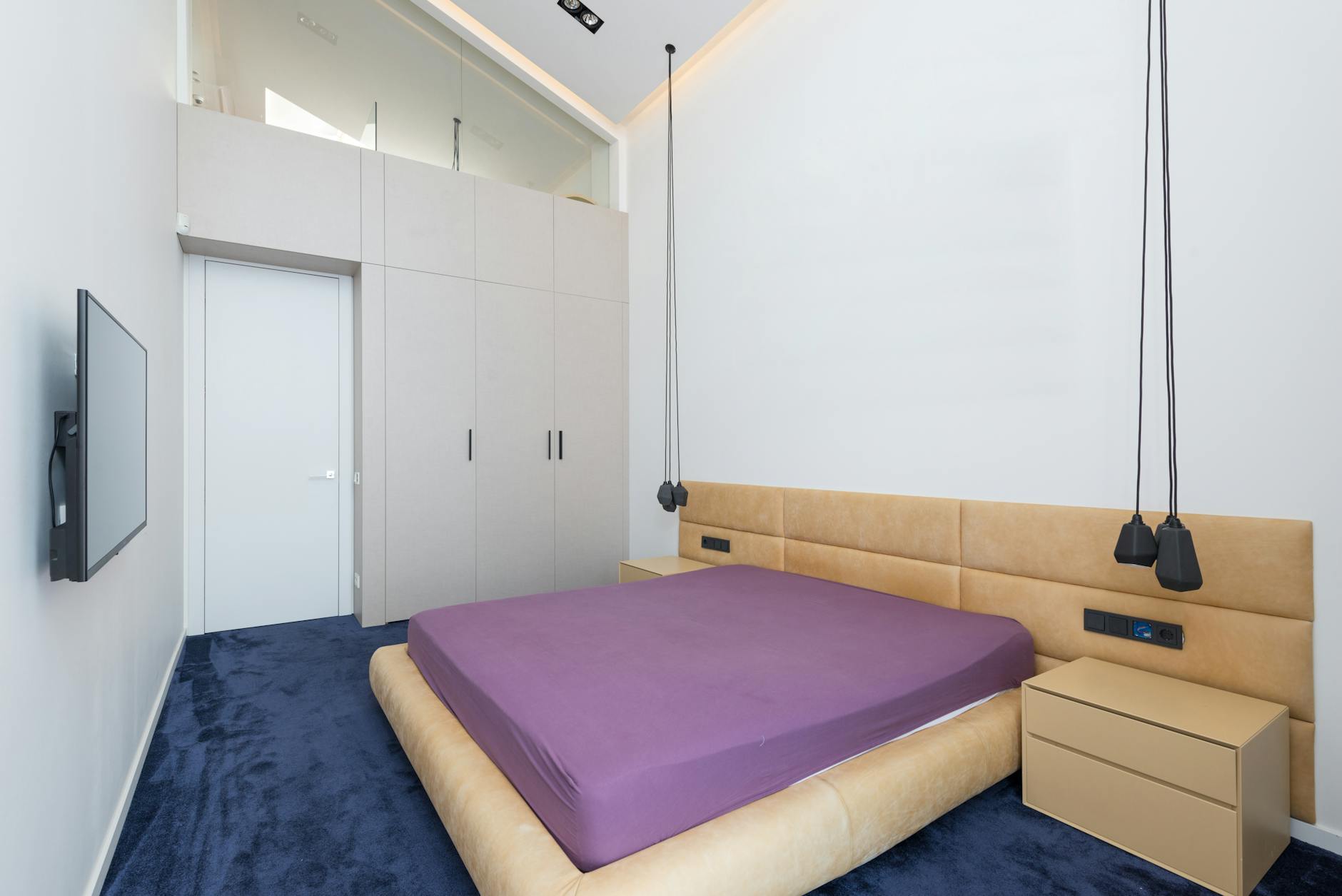 Bedroom Door Blocked By Furniture Or Clutter