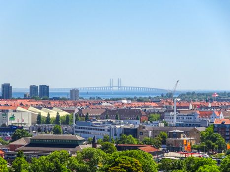 Cityscape of Copenhagen in Summer 