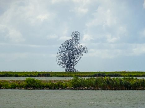Exposure Statue Lelystad, Netherlands