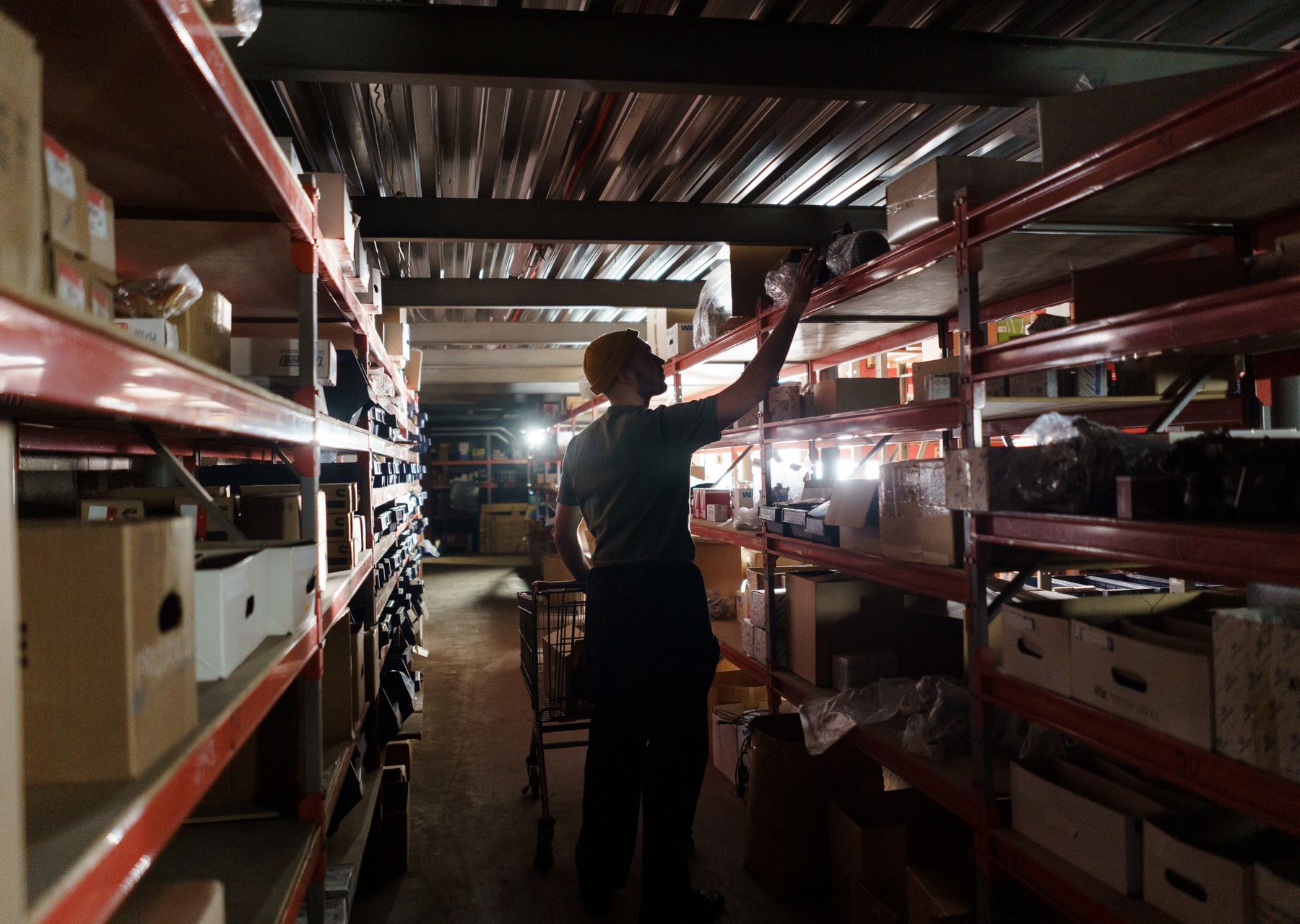 Same-day removals van loading — removals and storage in Yapton