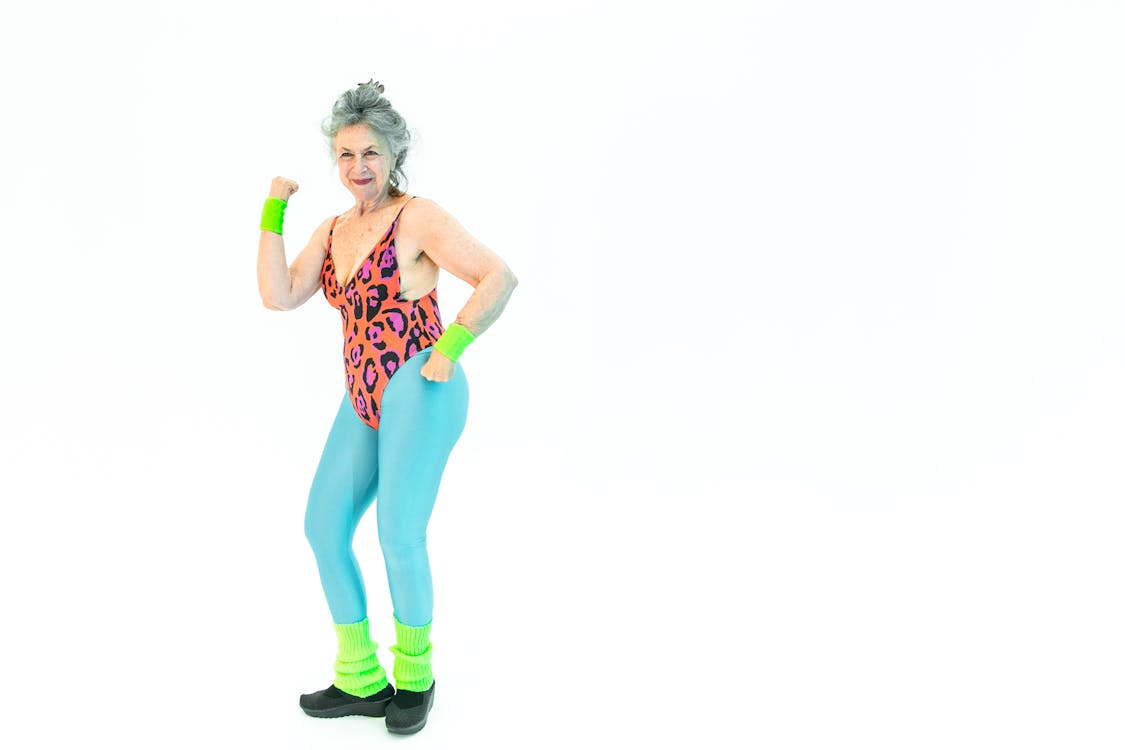 Woman in Aerobics Outfit · Free Stock Photo