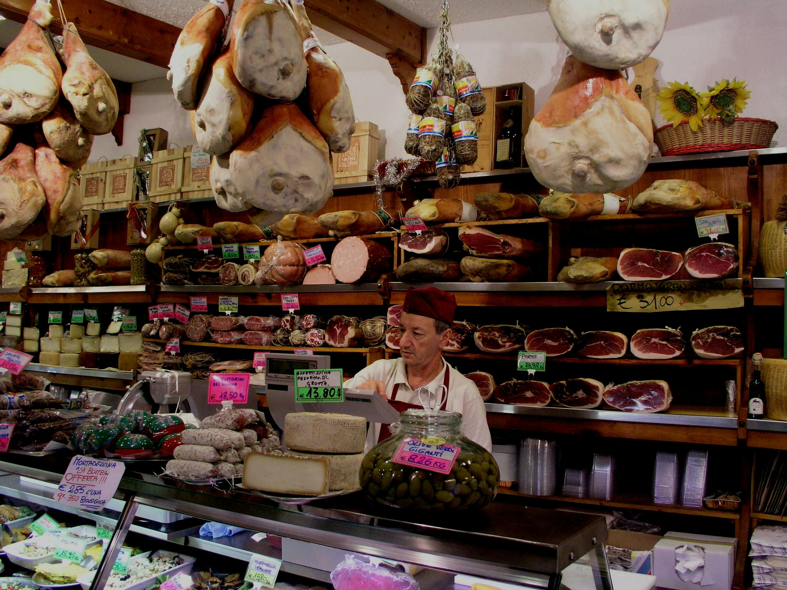 Free stock photo of meat market